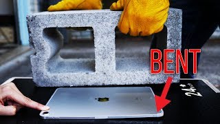 UNBENDING 1429 iPad Pro with Cinder Block [upl. by Lucienne]