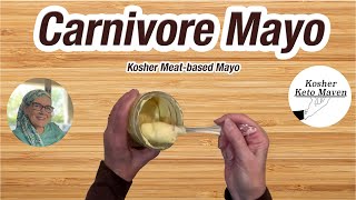 Carnivore Mayo  Kosher and Meatbased Mayo [upl. by Sotnas]