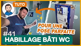 Habiller un BÂTI pour WC SUSPENDU  TUTO PLACO [upl. by Moitoso]