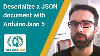 How to deserialize a JSON object with ArduinoJson 5 [upl. by Anitnas]