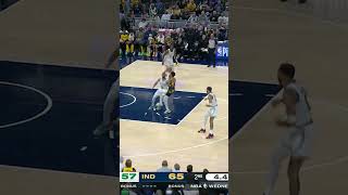 Tyrese Haliburton with the Tough Floater to Close the First Half vs Celtics  Indiana Pacers [upl. by Eidoj776]