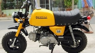 Honda Gorilla 50cc Monkey bike Collection [upl. by Adnawaj150]