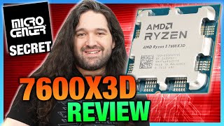 AMDs Silent Launch Ryzen 5 7600X3D CPU Review amp Benchmarks vs 7800X3D 5700X3D 9800X3D [upl. by Conners]