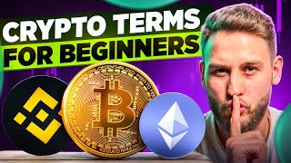 10 Crypto Terms In 5 Minutes  for beginners [upl. by Idnyl]