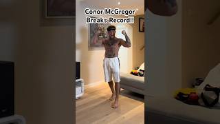 Conor McGregor breaks record on his FIRST attempt viaboxbollen [upl. by Inahet]