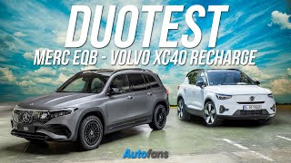 Mercedes EQB en Volvo XC40 Recharge getest  Leasingalarm 2023 [upl. by Domela661]