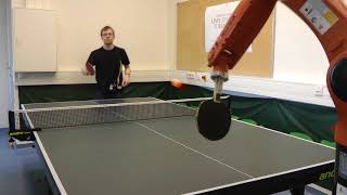 Cognitive Systems Table Tennis Robot [upl. by Zerk]