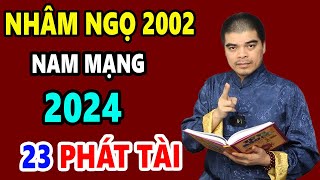 Tử Vi Tuổi Nhâm Ngọ 2002 Nam Mạng Năm 2024 Bất Ngờ Được Lộc Trời Cho Giàu Sang Phú Quý [upl. by Lawford]