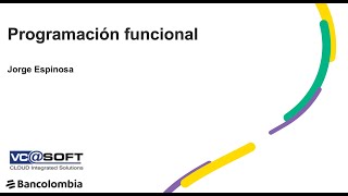 Empoderamiento Programación Funcional 2023 [upl. by Gipps736]