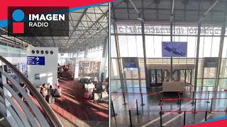 Aeropuerto de Acapulco inicia operaciones de forma paulatina tras paso de John [upl. by Deragon]