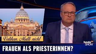 Ist die katholische Kirche endlich bereit für Reformen  heuteshow vom 17032023 [upl. by Anotal232]