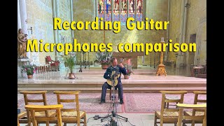 Recording Guitar  Microphones comparison [upl. by Acsicnarf2]