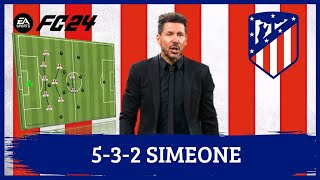 Simeones PHENOMENAL 532 FM24 Tactics  Treble Winning  Best FM24 Tactics [upl. by Perren]