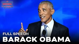 FULL SPEECH Barack Obama’s full speech at the DNC [upl. by Schatz]