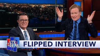 Conan OBrien Flipped Interview [upl. by Wolpert476]