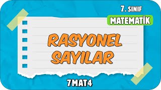 Rasyonel Sayılar 📘 tonguçCUP 1Sezon  7MAT4 2024 [upl. by Sufur]