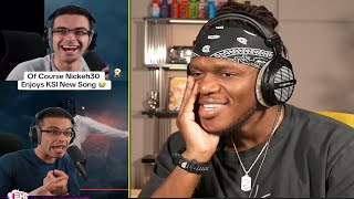 Nick Eh 30 Did A Fortnite Custom To Troll KSI After Getting Roasted By Him [upl. by Hanah]