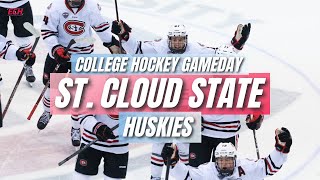 St Cloud State Huskies College Hockey GameDay [upl. by Koralie]