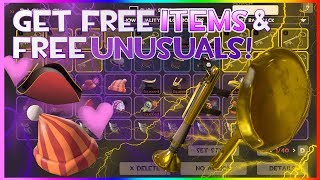 HOW TO GET FREE ITEMS IN TF2 2024  Team Fortress 2 [upl. by Lynnette]