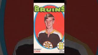 Bobby Orr Boston Bruins 197172 OPeeChee 100 NHL Hockey Card [upl. by Houlberg]