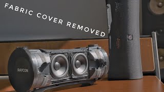 RAYCON FITNESS SPEAKERGRILL REMOVED [upl. by Ahsielat]