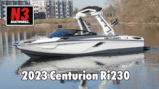 2023 Centurion Ri230  Charcoal  On Water  N3 Boatworks [upl. by Alfonso]