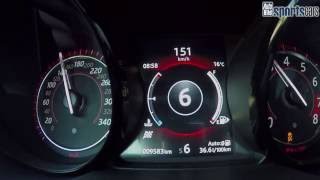 0294 kmh Jaguar FType SVR 581 PS  Autobahn  Acceleration Tachovideo  AUTO BILD SPORTSCARS [upl. by Pol]