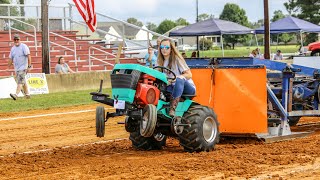 GARDEN TRACTORS pulling at 2018 SOUTHERN SHOWDOWN [upl. by Faust895]