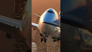 KLM 747 Plane Spotting  LAVISH AIRCRAFT VIEW shorts [upl. by Schaefer]