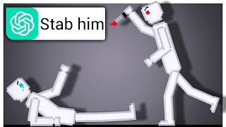 I Made NPCs Fight To The DEATH in People Playground [upl. by Niwrehs337]