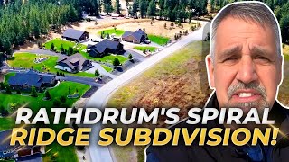 SPIRAL RIDGE SUBDIVISION Tour Guide To Scenic Community amp Homes In Rathdrum ID  Rathdrum ID Living [upl. by Eissat]