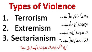 What are the Terrorism and Extremism and Sectarianism [upl. by Higginson]