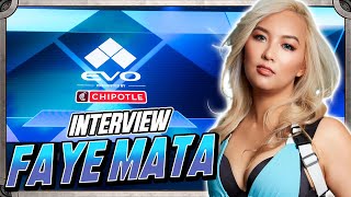 Faye Mata The FGC Is Something Special Interview [upl. by Nirb]