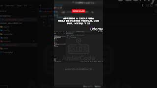 Descubre cómo crear una mesa de partes virtual con PHP MySQL y JavaScript Aprende con Andercode [upl. by Omrellig164]