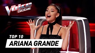 Mesmerizing ARIANA GRANDE covers on The Voice [upl. by Zenia]