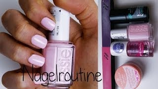 Nägel richtig feilen und lackieren  Meine Nagelroutine [upl. by Maureen]