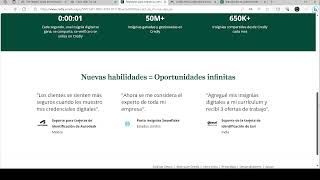 Como ver tu insignia y certificado cursos finalizados de cisco en Credly [upl. by Pate]