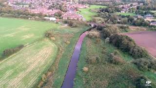 Irlam and Cadishead DJI spark drone footage 2019 [upl. by Ylrrad]