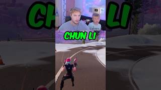 KID IS CRAZY FOR CHUN LI fortnite [upl. by Hudgens]