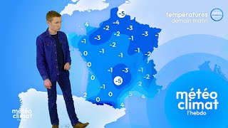 Lhebdo météo climat  prévisions du 8 au 14 janvier grand froid neige et empreinte carbone [upl. by Britta543]