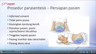 Hepatosit 2  Paracentesis Abdomen dan Analisa Cairan Ascites [upl. by Llerraf]