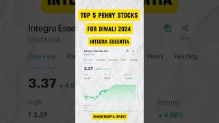 TOP 5 Penny Stocks For Diwali 2024 [upl. by Dettmer986]