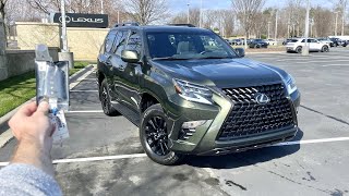 2023 Lexus GX460 Blackline Special Edition Start Up Test Drive Walkaround and Review [upl. by Xilef]