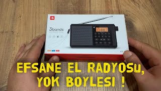 Dijital Ekranlı Saatli Manuel Kanal Arama amp Kayıt Özellikli Fm Radyo Bluetooth Hoparlör KTF1715 [upl. by Renelle694]