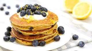 5 Ingredient Protein Pancakes  Healthy Meal Plans [upl. by Nodab]