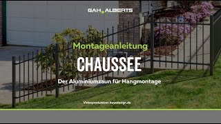 GAH Alberts Chaussee  der schönste Zaun für einen Hang [upl. by Sinai]