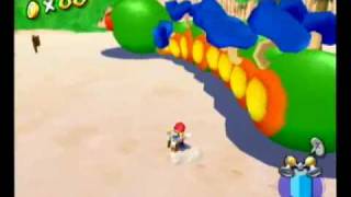 Super Mario Sunshine  Gelato Beach Ep 3  Wiggler Ahoy Full Steam Ahead [upl. by Hanyaz]