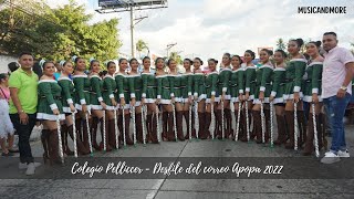 Pellicer Marching Band desfile del correo apopa 2022 [upl. by Nykal]