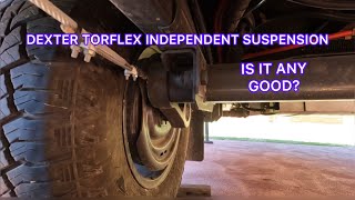 RED CENTRE CARAVAN DEXTER TORFLEX SUSPENSION AXLE OVERVIEW  SEPS ADVENTURES [upl. by Yenor]