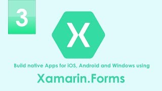 3 بناء تطبيق موبايل لعرض الدروس بتقنية XamarinForms ولغة سي شارب  تفاصيل الدروس [upl. by Bokaj]